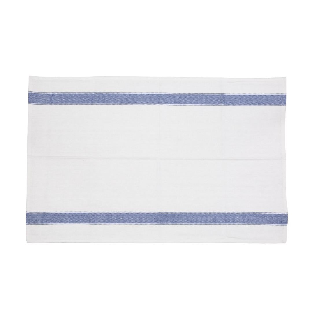 E918 Vogue Heavy Blue Tea Towel