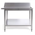 Sammic Side table with splash back MP-1200D right (1200 x 750 x 850 mm)