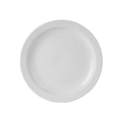 Pack Size 6 - Simply Tableware Simply Tableware Narrow Rim 21cm/8.25" Plate - EC1005