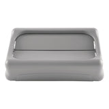 F604 Rubbermaid General Purpose Swing Lid Grey