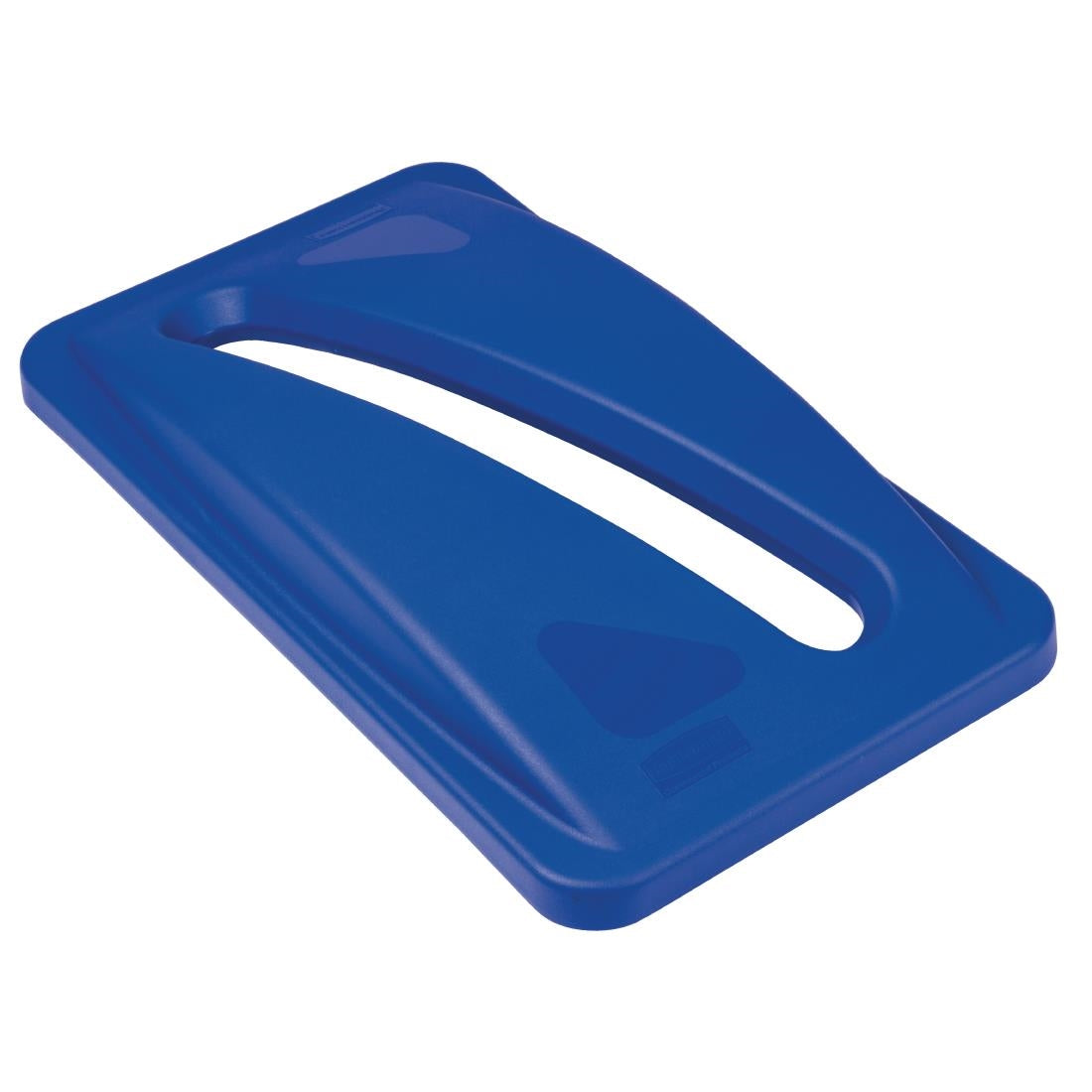 F638 Rubbermaid Blue Paper Lid