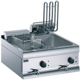 F896 Lincat Silverlink 600 Twin Tank Twin Basket Countertop Electric Fryer DF612