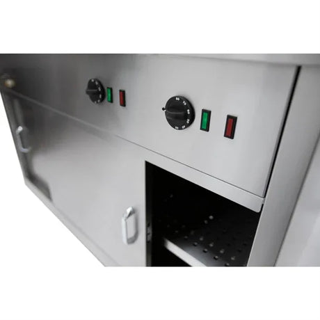 FA353 Parry Mobile Hot Cupboard with Bain Marie Top HOT12BM - JD Catering Equipment Solutions Ltd