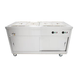 Parry Mobile Hot Cupboard with Bain Marie Top HOT15BM
