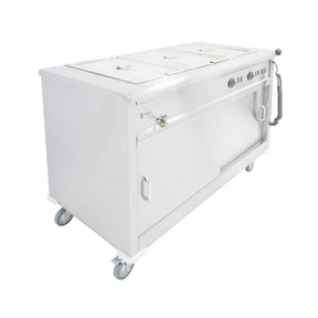 Parry Mobile Servery with Bain Marie Top MSB12