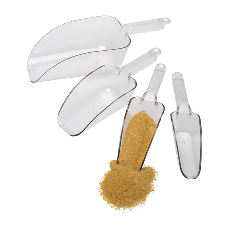FA434 Cambro Food Scoop Clear Polycarbonate 64oz