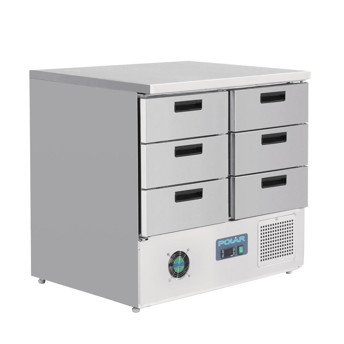 FA440 Polar G-Series Refrigerated Counter with 6 Drawers 240Ltr