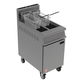 Falcon Dominator Free Standing Propane Gas Fryer on Castors G3845