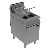 Falcon Dominator Plus Free Standing Propane Gas Filtration Fryer on Feet G3845F