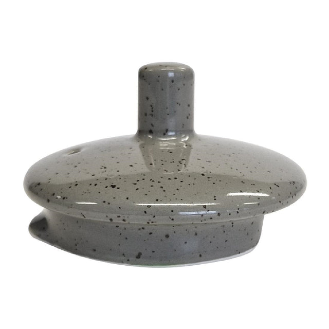 Churchill Stonecast Peppercorn Grey Replacement Lids for 852ml Teapots (6 Pack)