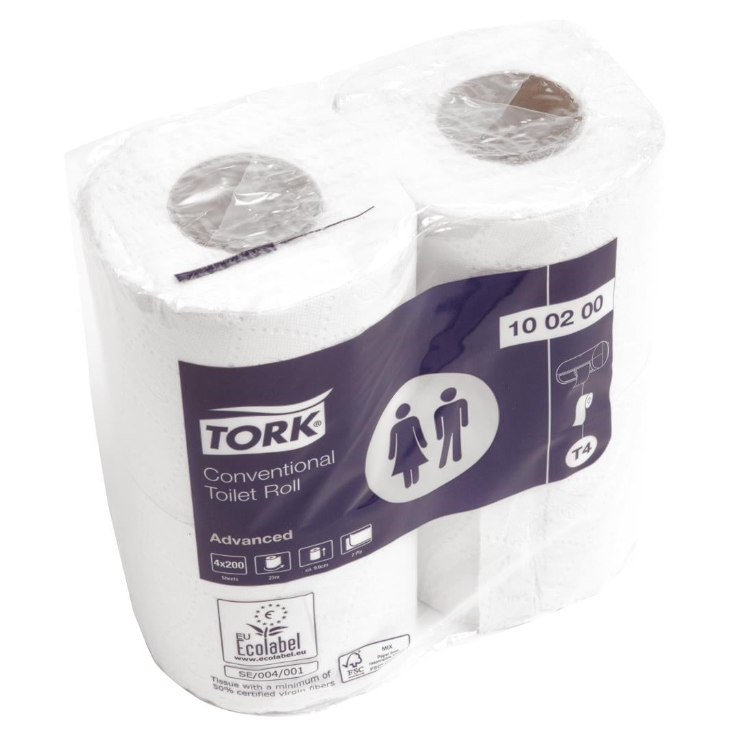 FA702 Tork Advanced Conventional Toilet Rolls (Pack of 36)