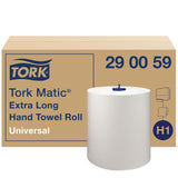 FA706 Tork Matic Extra-Long Hand Towel Rolls 1-Ply 280m (Pack of 6)