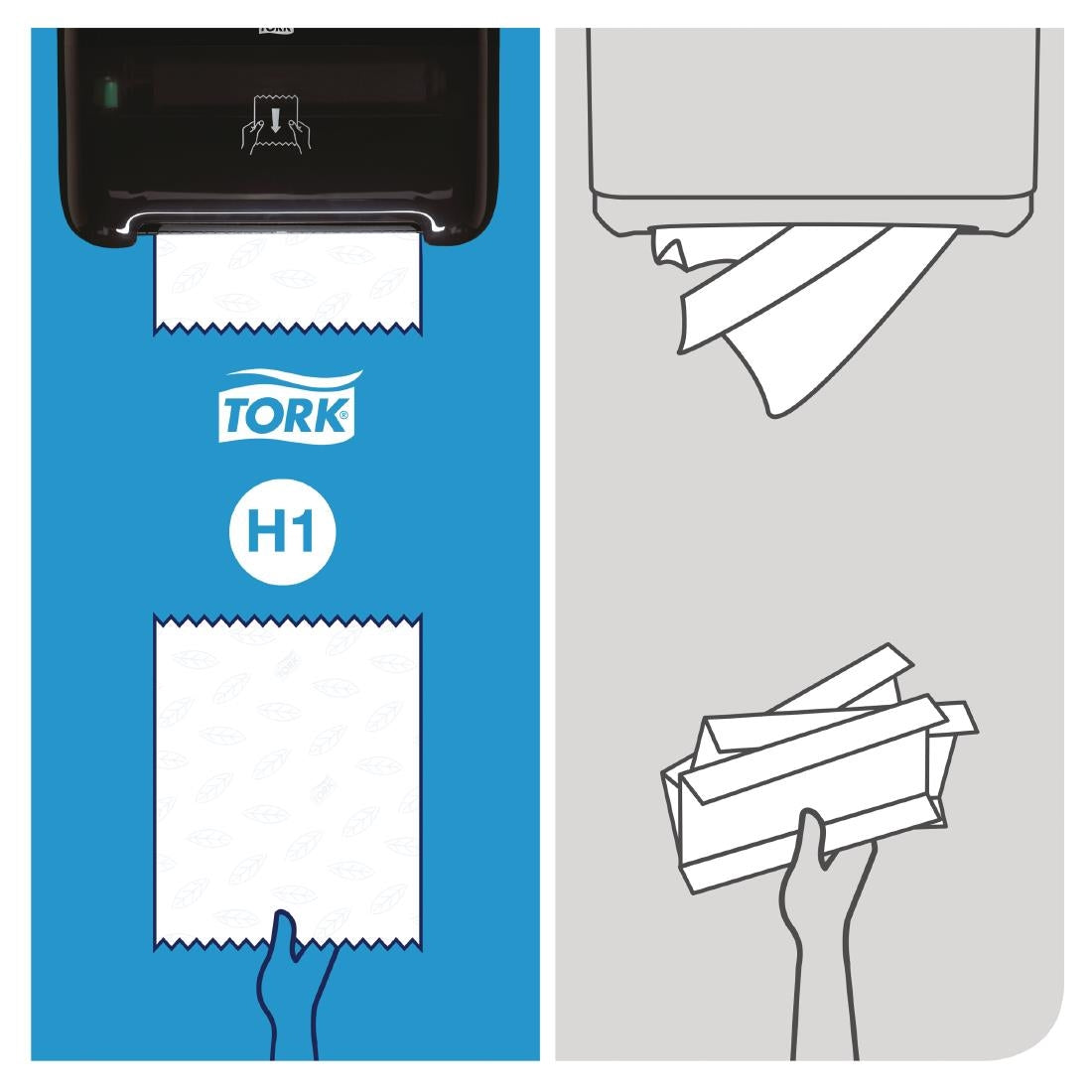 FA706 Tork Matic Extra-Long Hand Towel Rolls 1-Ply 280m (Pack of 6)