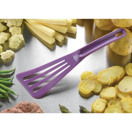 FA968 Matfer Bourgeat Pelton Exoglass Spatula 12" Purple - JD Catering Equipment Solutions Ltd
