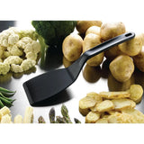 FA969 Matfer Bourgeat Pelton Exoglass Spatula 12" Black - JD Catering Equipment Solutions Ltd