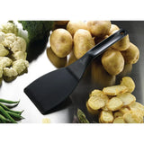 FA969 Matfer Bourgeat Pelton Exoglass Spatula 12" Black - JD Catering Equipment Solutions Ltd