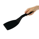 FA969 Matfer Bourgeat Pelton Exoglass Spatula 12" Black - JD Catering Equipment Solutions Ltd