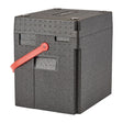 Cambro GoBox Tall Insulated Drinks Carrier with Strap Black 35Ltr