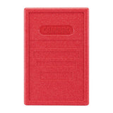 Cambro Lid for Insulated Food Pan Carrier Red