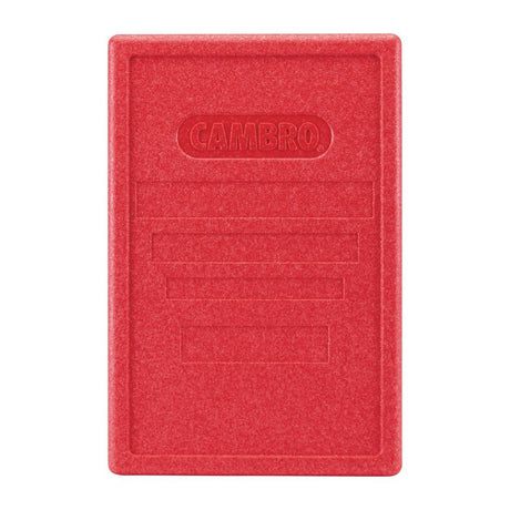 Cambro Lid for Insulated Food Pan Carrier Red