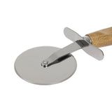 FB448 Kitchen Craft Italian Wood Handled Pizza Wheel 2.5" - JD Catering Equipment Solutions Ltd