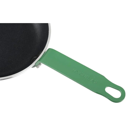 HT961 Hygiplas Aluminium Non-stick Teflon Platinum Plus Frying Pan Green Handle 20cm