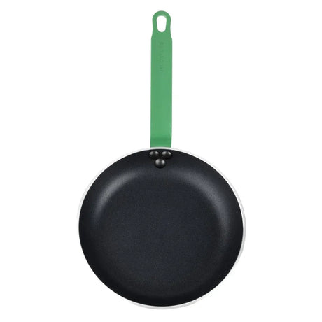 HT962 Hygiplas Aluminium Non-stick Teflon Platinum Plus Frying Pan Green Handle 24cm