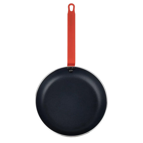 HT966 Hygiplas Aluminium Non-stick Teflon Platinum Plus Frying Pan with Red Handle 28cm