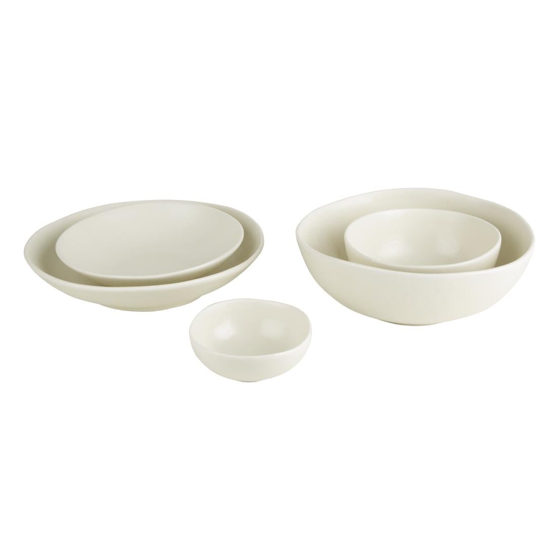 Olympia Build-a-Bowls Deep Bowls White 110mm (12 Pack)