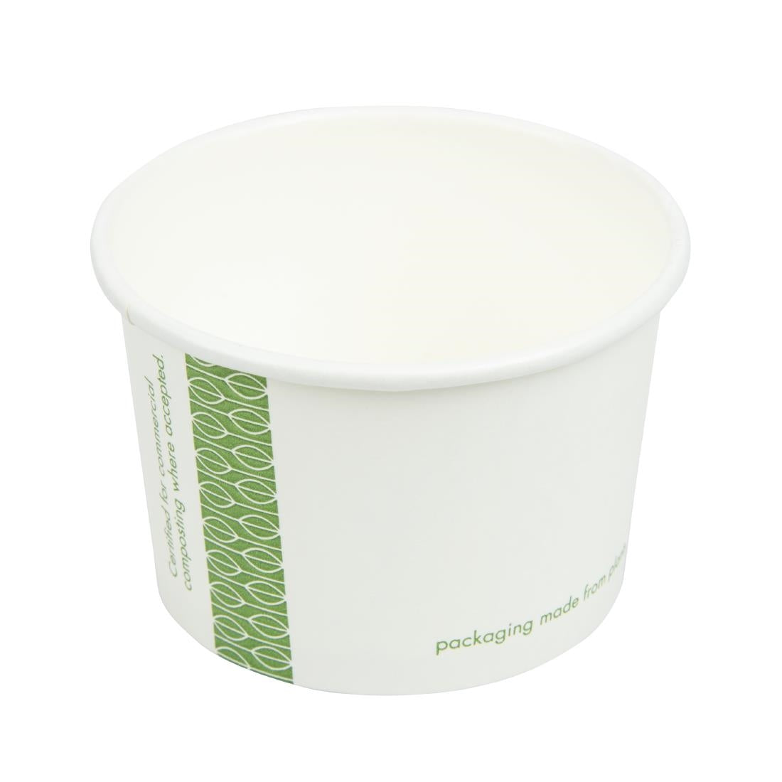 FC896 Vegware Compostable Hot Food Pots 110ml / 4oz (Pack of 1000)