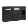 Gamko E3 Bottle Cooler with 2 Hinged Doors Black 364Ltr