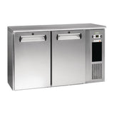 Gamko E3 Bottle Cooler with 2 Hinged Doors Silver 364Ltr