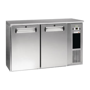 Gamko E3 Bottle Cooler with 2 Hinged Doors Silver 364Ltr