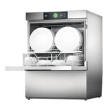 FD450 Hobart Double Basket Undercounter Dishwasher with Water Softener Care-10B - JD Catering Equipments Ltd