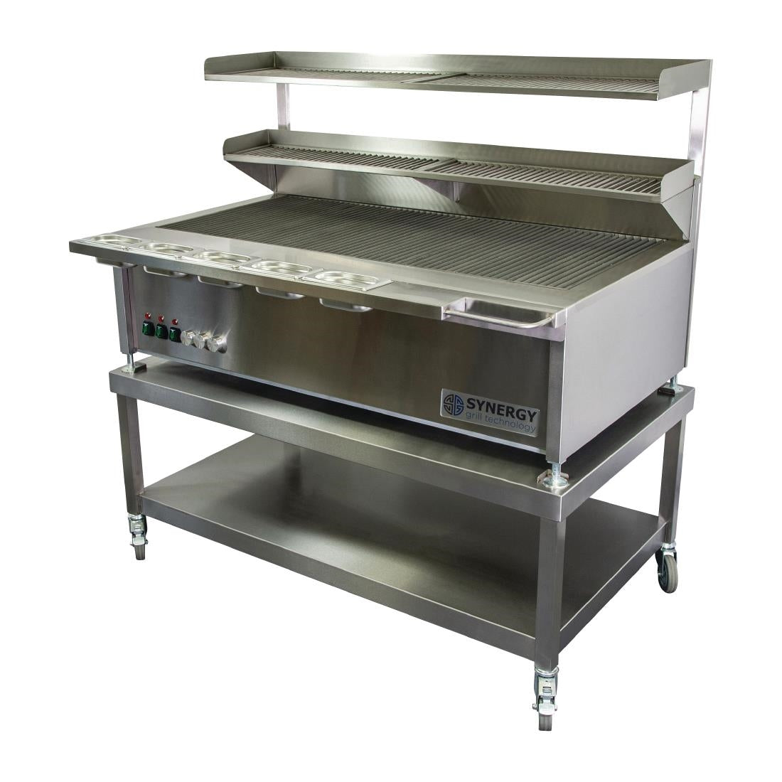 FD493 Synergy ST1300 Grill with Garnish Rail & Slow Cook Shelf