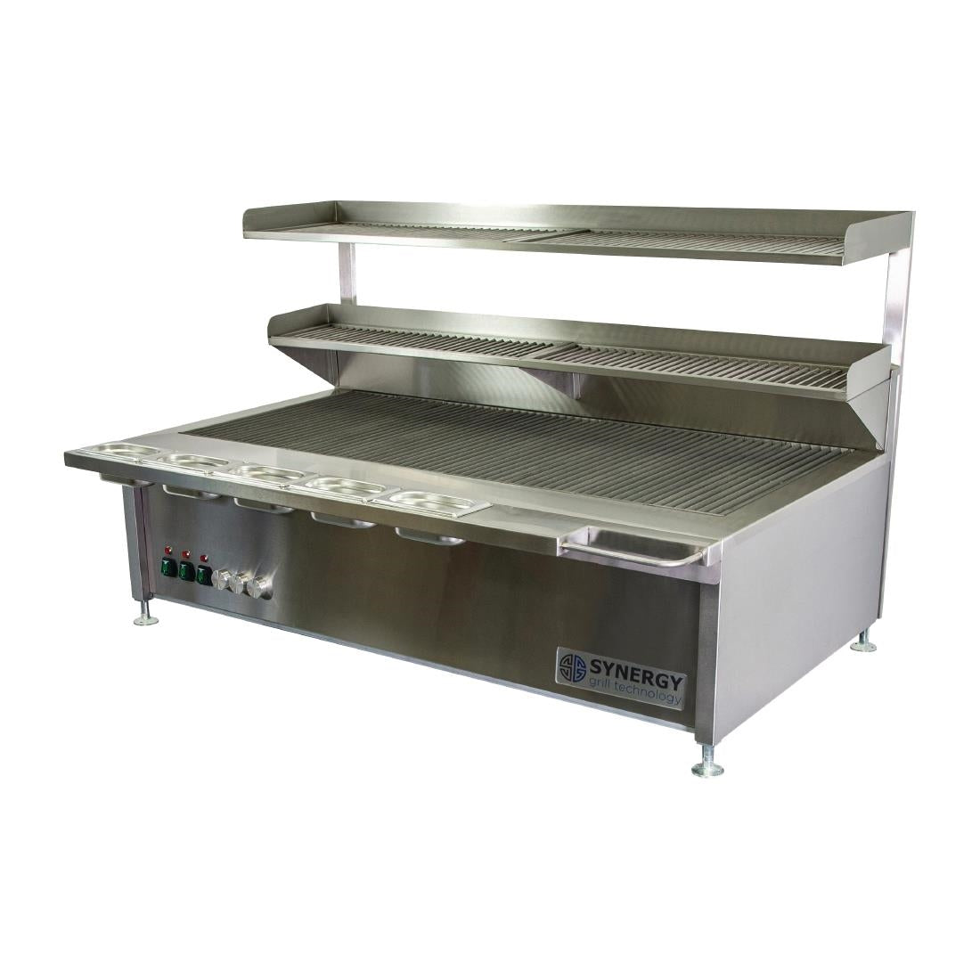 FD493 Synergy ST1300 Grill with Garnish Rail & Slow Cook Shelf