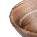 FE157 Olympia Acacia Bowl 203(ÃƒËœ) x 100(H)mm