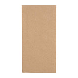 FE250 Fiesta Recyclable Recycled Dinner Napkin Kraft 40x40cm 2ply 1/8 Fold (Pack of 2000)