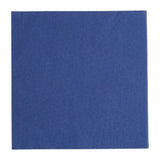 Fiesta Recyclable Dinner Napkin Dark Blue 40x40cm 3ply 1/4 Fold (1000 Pack)