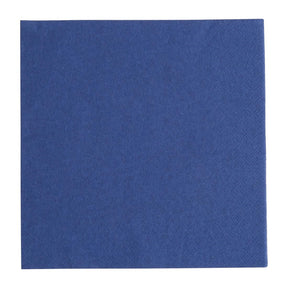 Fiesta Recyclable Dinner Napkin Dark Blue 40x40cm 3ply 1/4 Fold (1000 Pack)