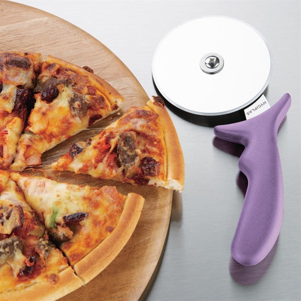 FE284 Hygiplas Pizza Wheel Purple Allergens - 4"