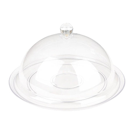 FE470 Olympia Kristallon Polycarbonate Domed Cover Clear 315 x 125(H)mm