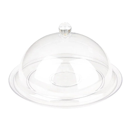 FE471 Olympia Kristallon PC Domed Cover Clear 260(ÃƒËœ) x 115(H)mm - JD Catering Equipment Solutions Ltd