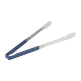 FE476 Vollrath Utility Grip Tongs Blue 406mm