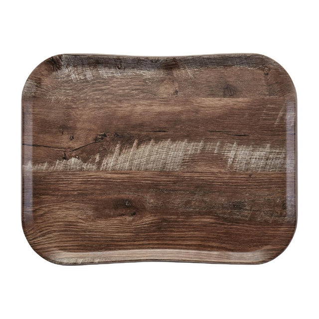 Cambro Versa Tray Wood Grain Dark Oak 360 x 460mm