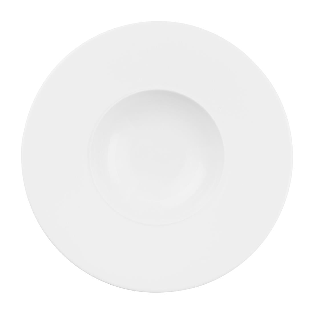 Churchill Ambience Medium Rimmed Bowls White 317mm (6 Pack)