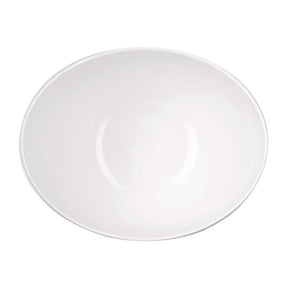 Churchill Melamine Tilted Buffet Bowls White 250x195mm (4 Pack)