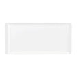 Churchill Melamine Rectangular Trays White 300x145mm (4 Pack)