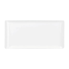 Churchill Melamine Rectangular Trays White 300x145mm (4 Pack)