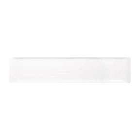 Churchill Melamine Rectangular Trays White 460x100mm (4 Pack)